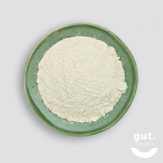 Bohnenmehl weiß