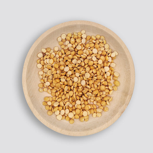 Chana Dal, Kichererbsen halb