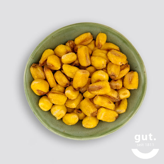Maiskörner geröstet mit Salz