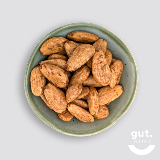 Mandeln geröstet mit Rosmarin