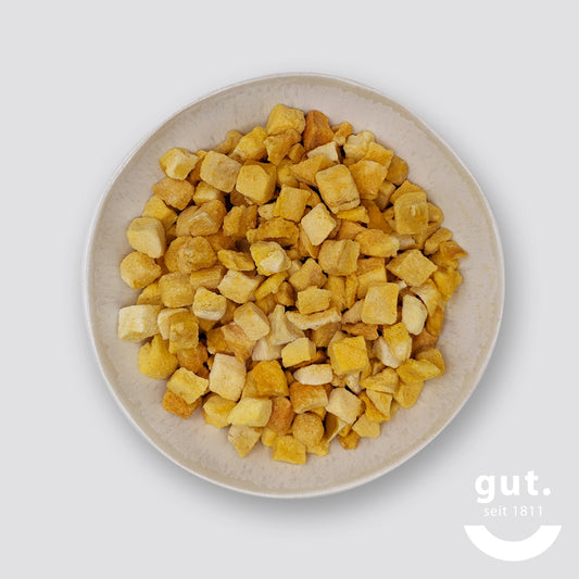 Mangostücke gefriergetrocknet