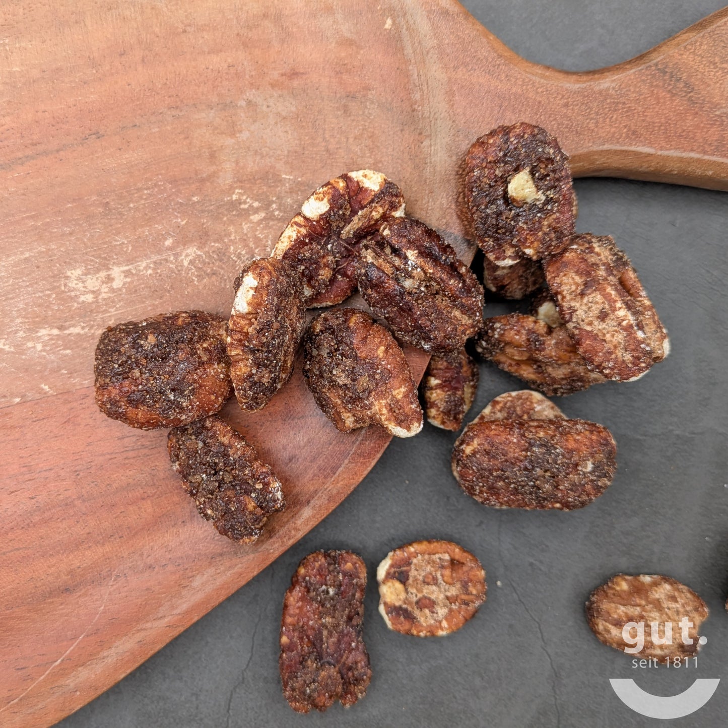 Pekannüsse mit Zimt & Meersalz