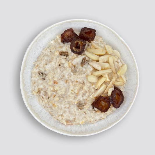 Porridge Buchweizen Mandel Dattel