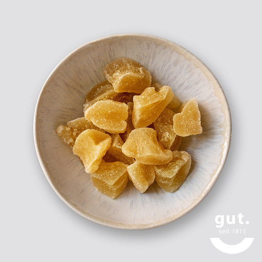 Ingwer-Chunks kandiert