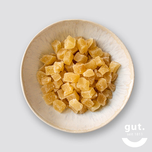 Ingwerwürfel kandiert (10x10 mm)