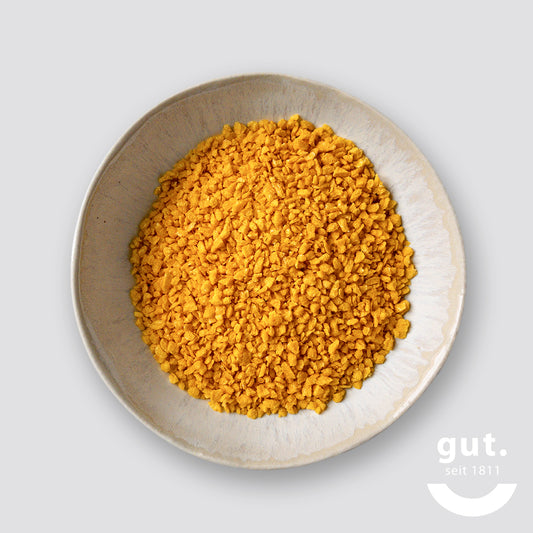 Orangencrunchy gefriergetrocknet