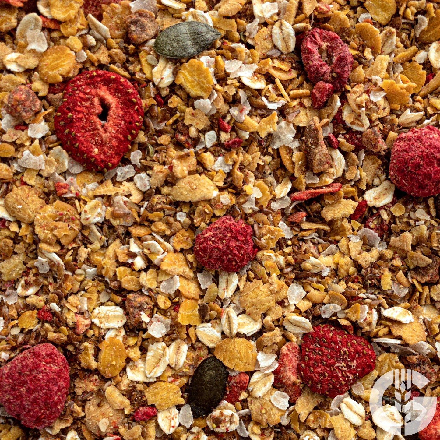 Protein Powermüsli mit Himbeeren