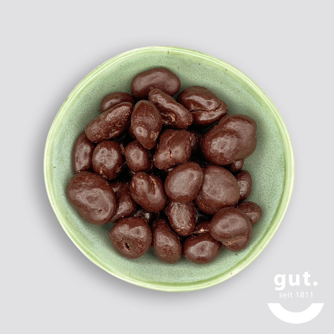 Cranberries in dunkler Schokolade