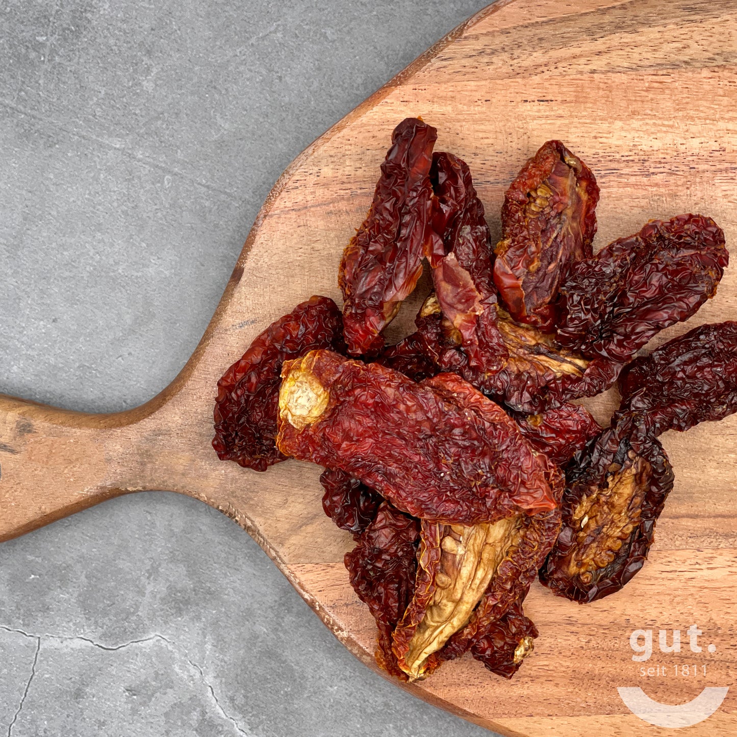 Tomatenhälften sonnengetrocknet