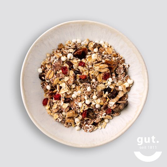 Ur-Getreide Müsli mit Purpur-Weizen