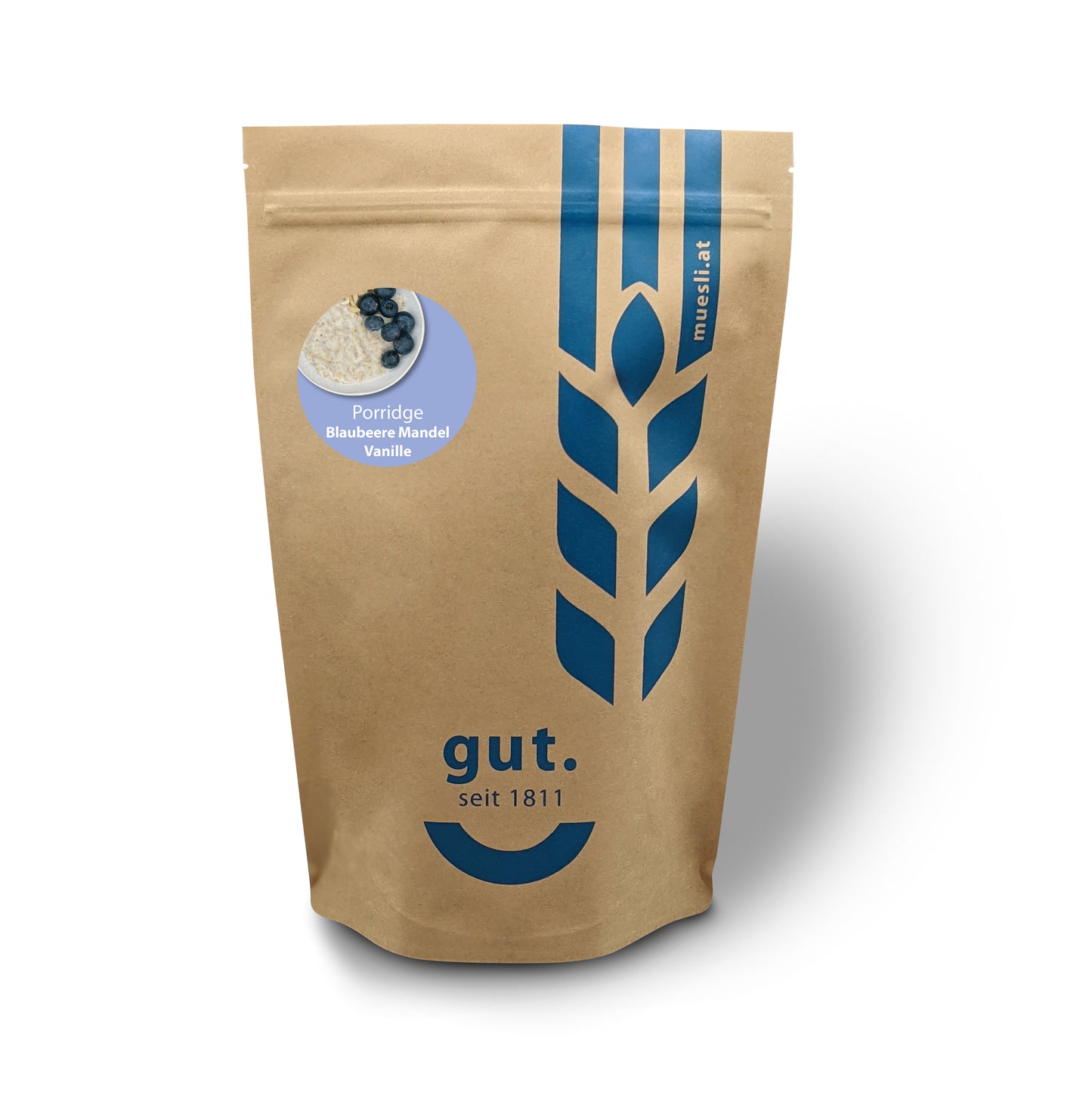 Porridge Blaubeer Mandel Vanille
