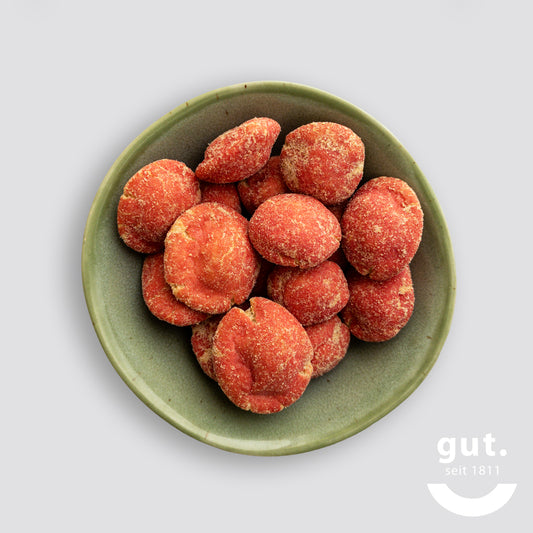 Wasabi Erdnüsse Ravioli