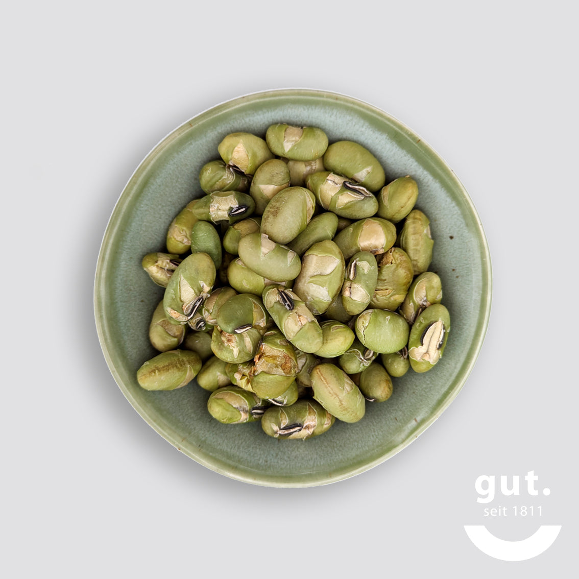 Edamame Bohnen geröstet und gesalzen
