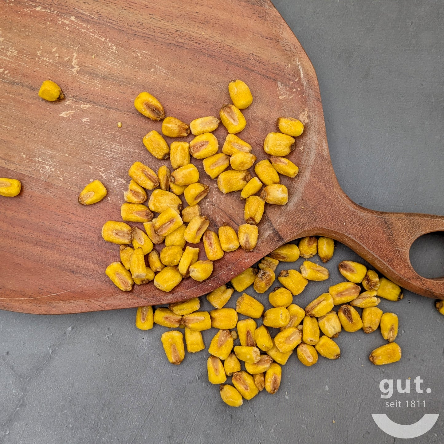 Maiskörner geröstet mit Salz