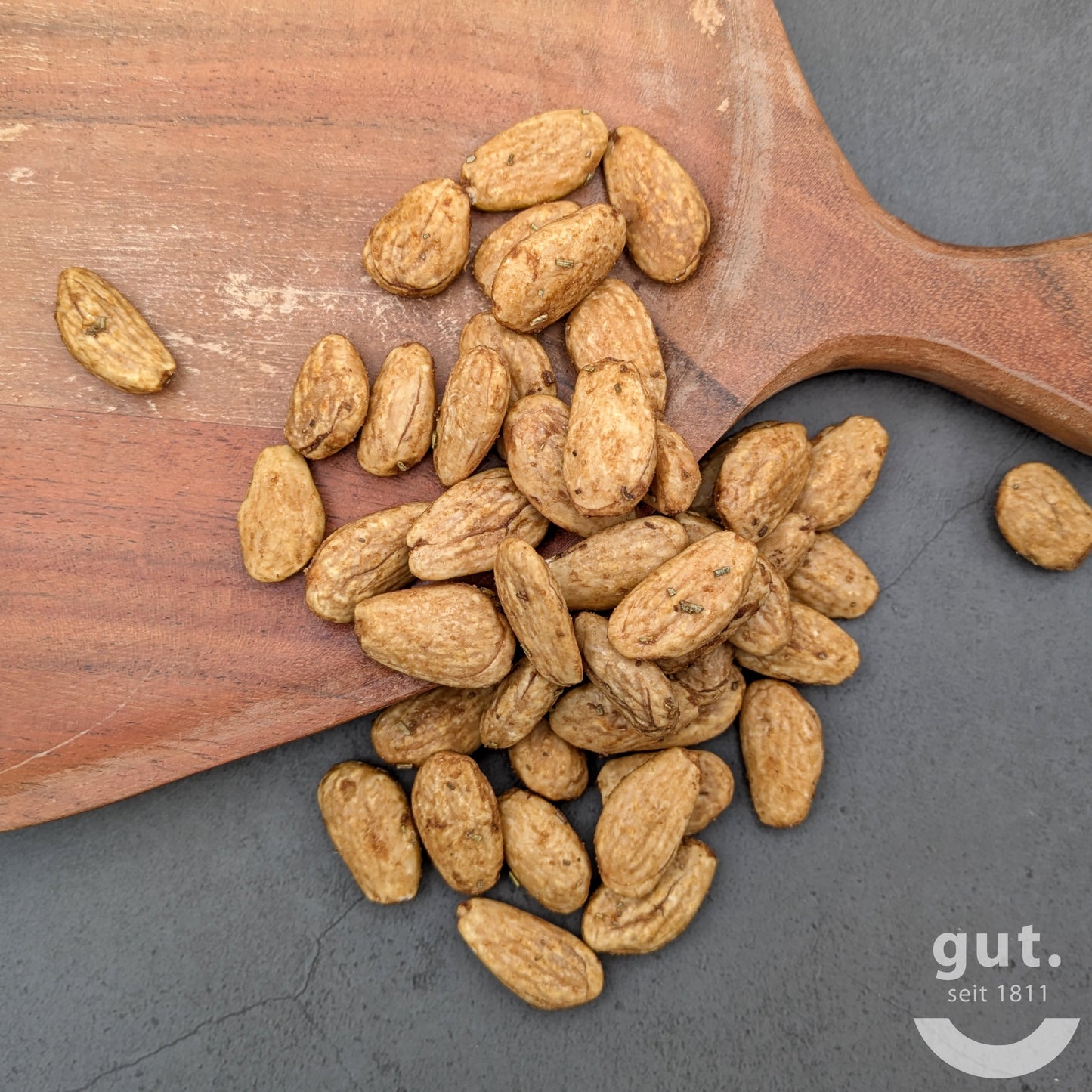 Mandeln geröstet mit Rosmarin