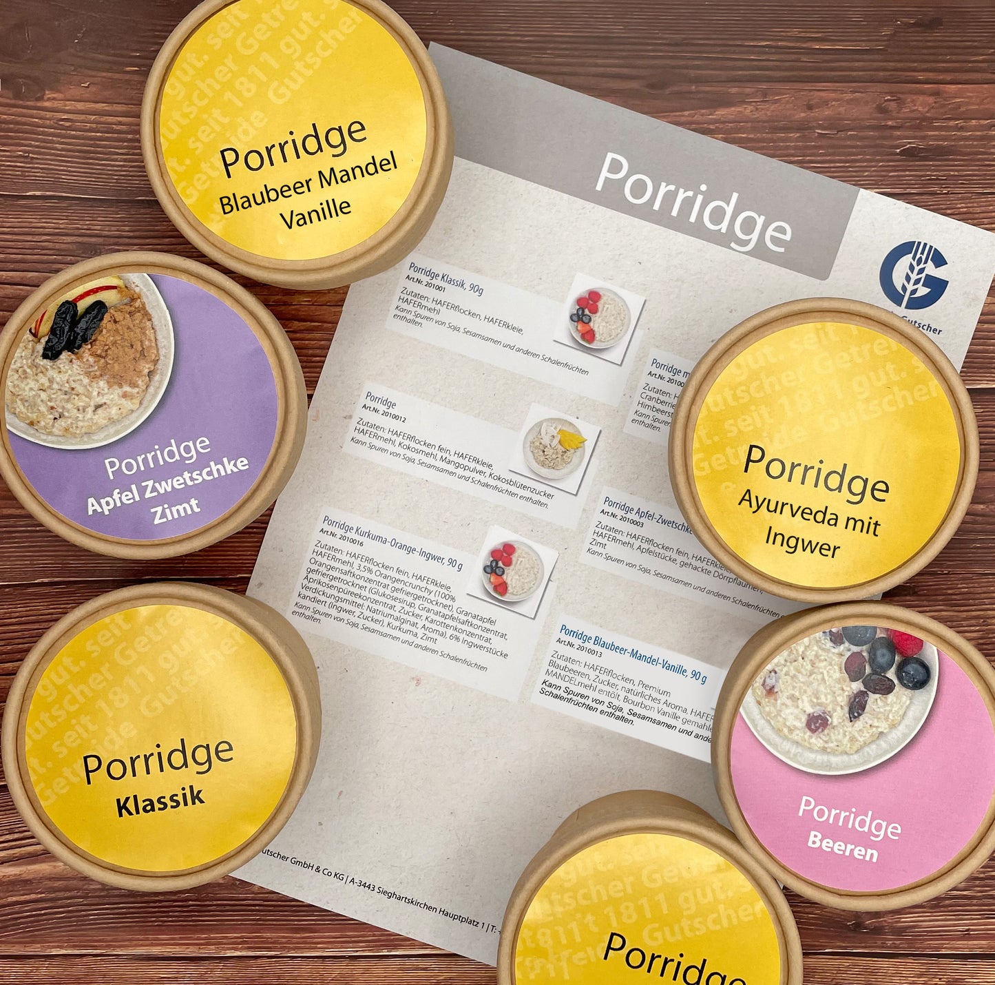 Porridge - Probierpaket